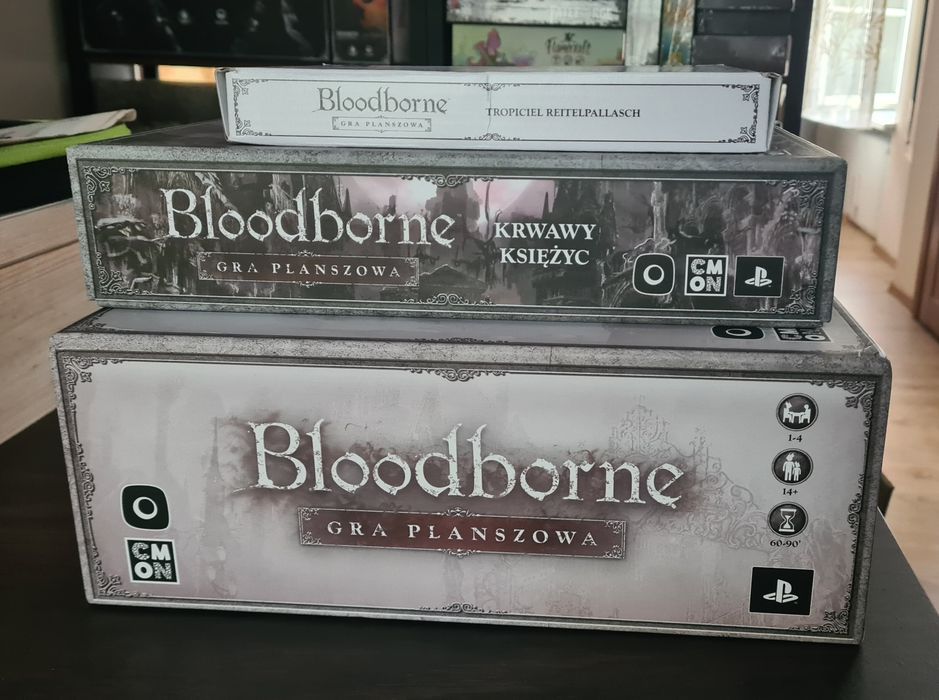Bloodborne Gra planszowa (pomalowany) + Krwawy księżyc