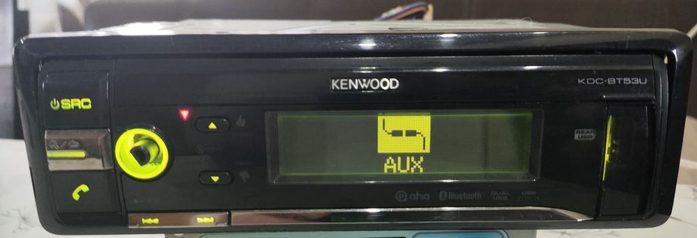 Автомагнітола Kenwood KDC-BT53U Bluetooth,CD,AUX,USB