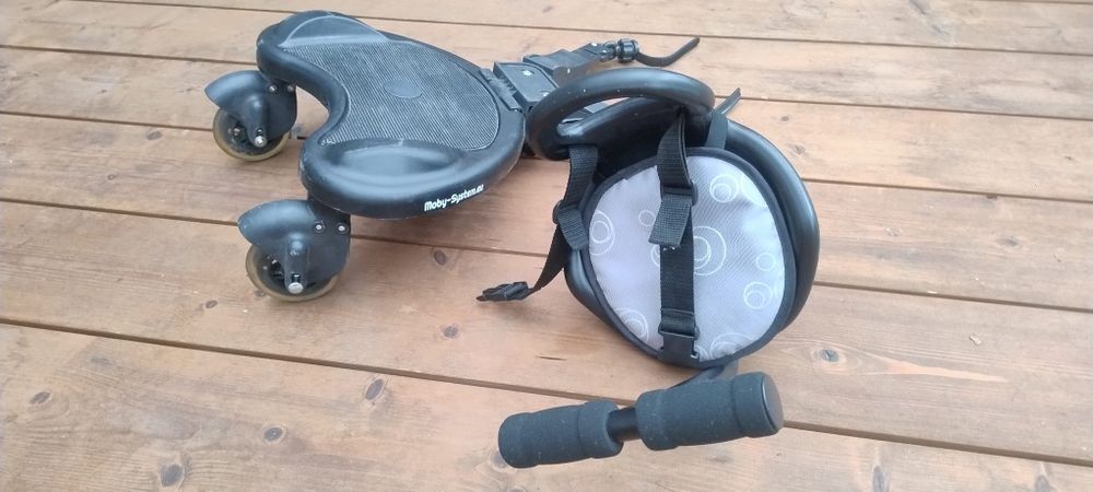 Dostawka do wózka Moby-System Buggy2go z siedziskiem