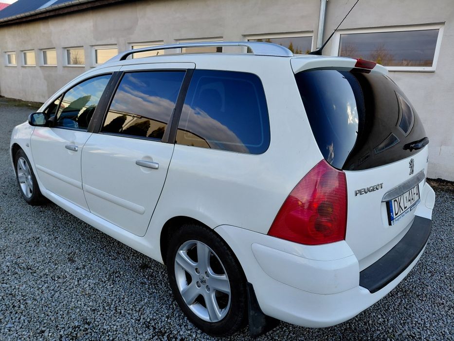 Ładny Peugeot 307sw Panorama 2.0HDI auto bez wkładu finansowego 7 osób