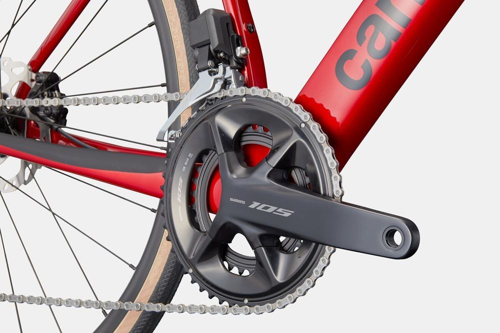 Rower szosowy Cannondale Synapse Carbon 4 color Red - Rozmiar 44
