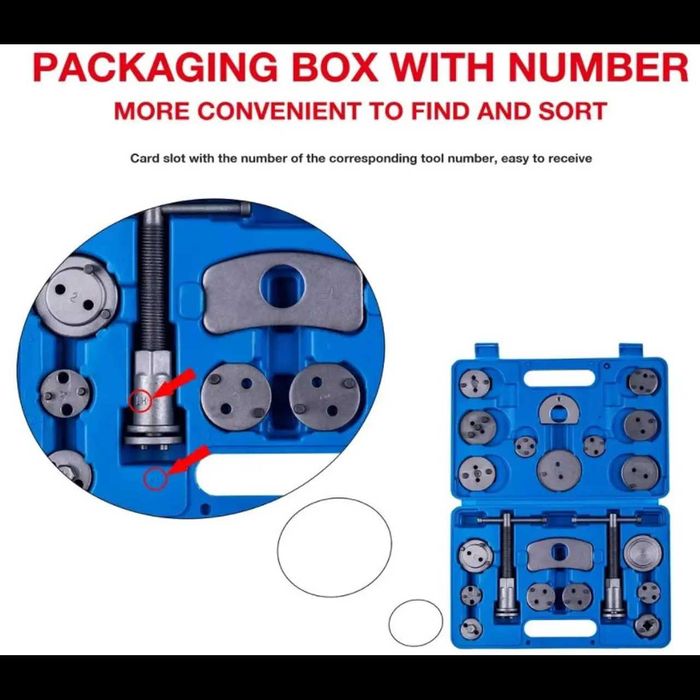 D35-Kit 21 peças Auto Precisão Disco travões pinça do travão de disco