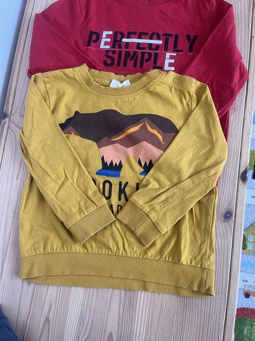 2 bluzki coccodrillo i bluza 92/98