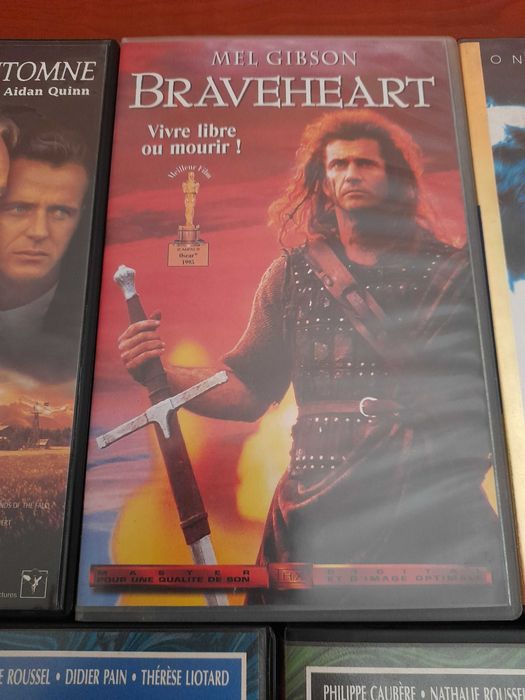 VHS franceses (vários títulos)