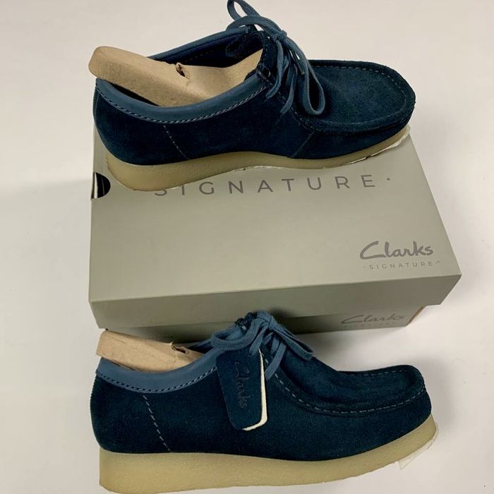 Замшеві туфлі Clarks Originals Wallabee Boot