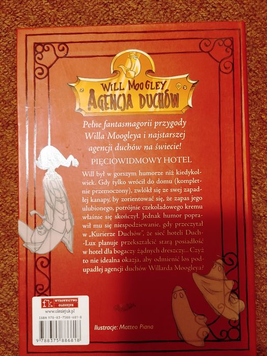 Nowa ksiazka Agencja duchow