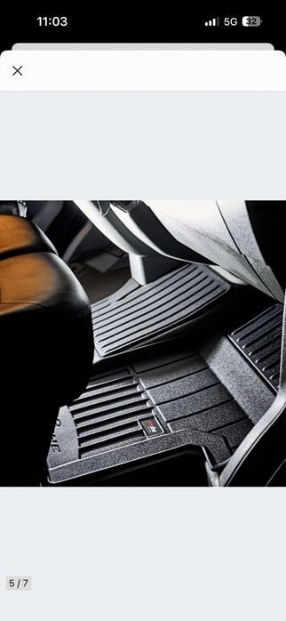 FROGUM Dywaniki 3D samochodowe do SEAT Leon III, do VW Golf VII 2012-2020