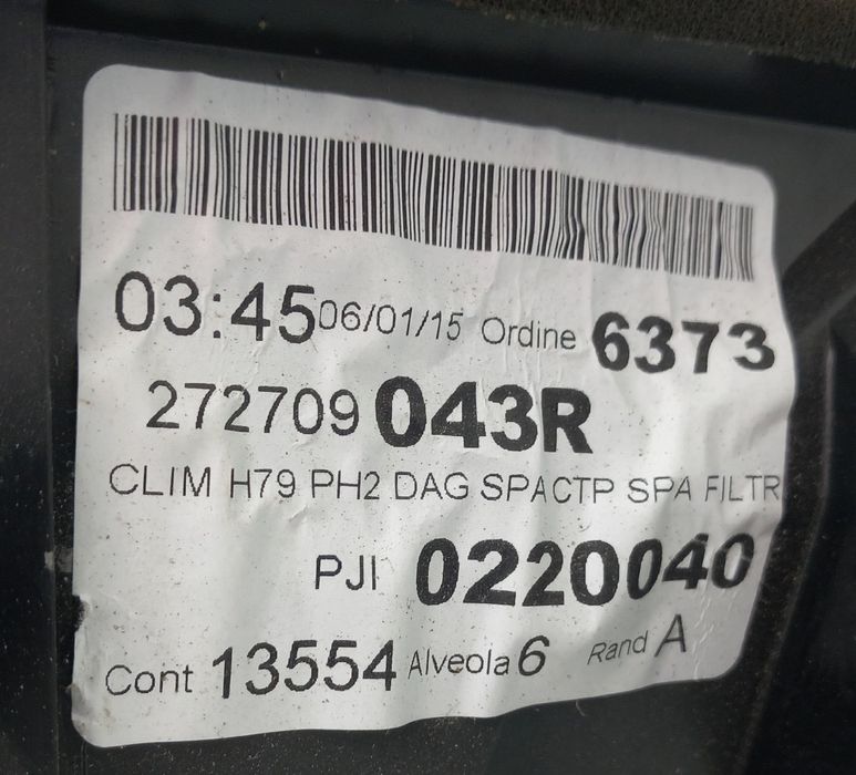 Chauffage / sofagem completa DACIA Duster (HS_)
