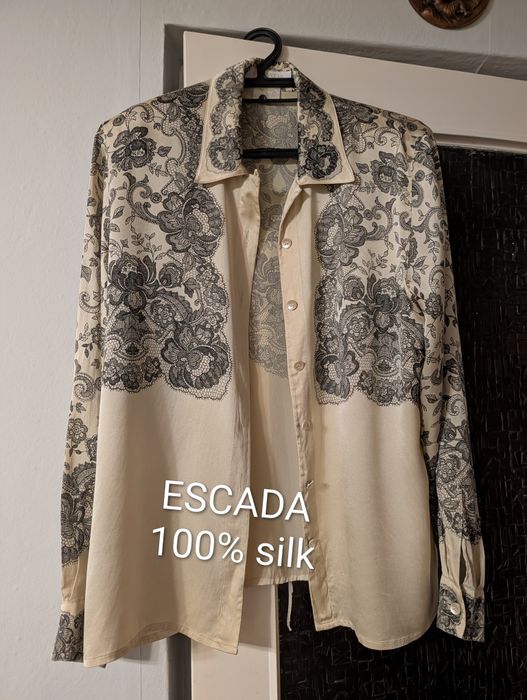 Jedwabna bluzka ESCADA 40 100% silk