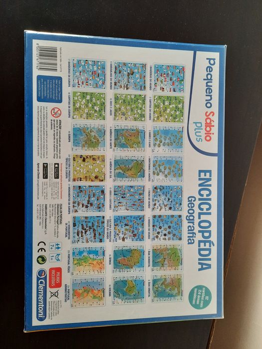 Clementoni Enciclopédia Geografia novo