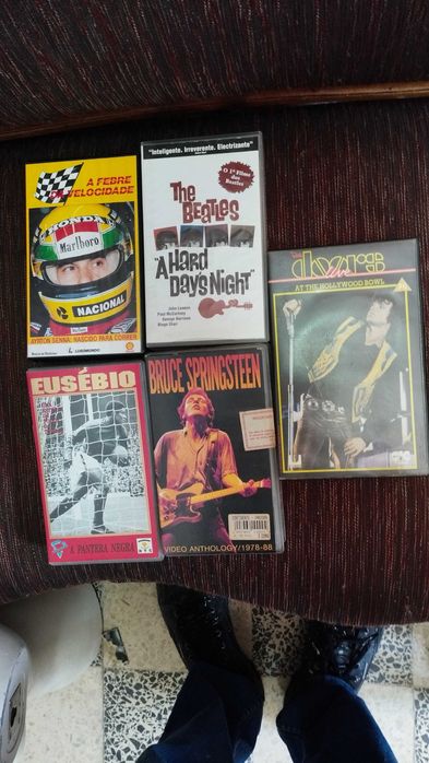 Vários VHS antigos