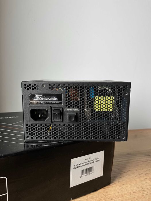 Блок живлення Seasonic Focus Plus Platinum 650W (SSR-650PX) - 2243