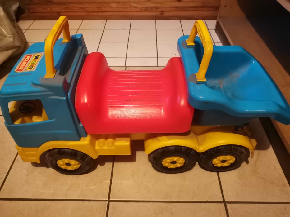 Duży jeździk wywrotka Wader