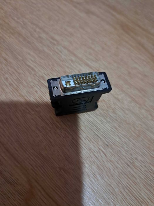 Adaptador de Vídeo DVI-I (24+5 Pinos) para VGA