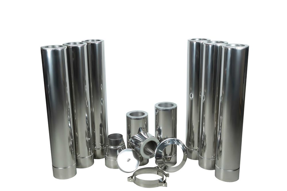 Димоходи з нержавіючої сталі. Купити димохід зі знижкою від 10%