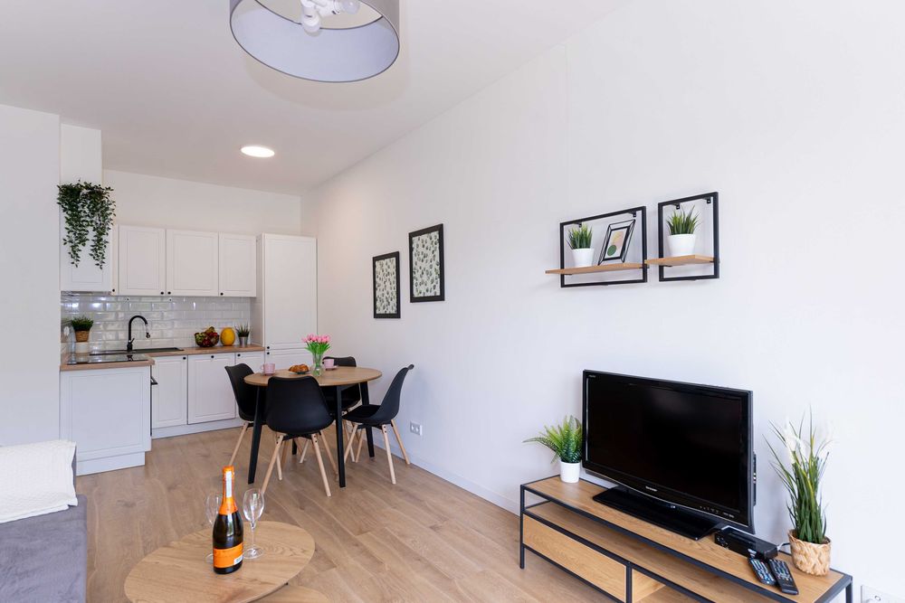 Do wynajęcia mieszkanie (2 pokoje, balkon, parking) - Widok 3