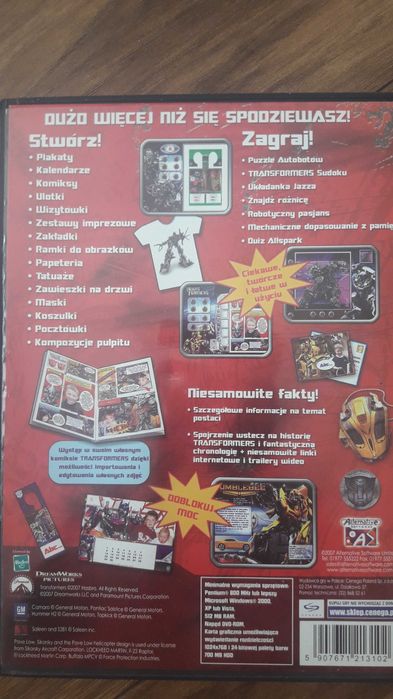 gra na PC Transformers Centrum zabawy
