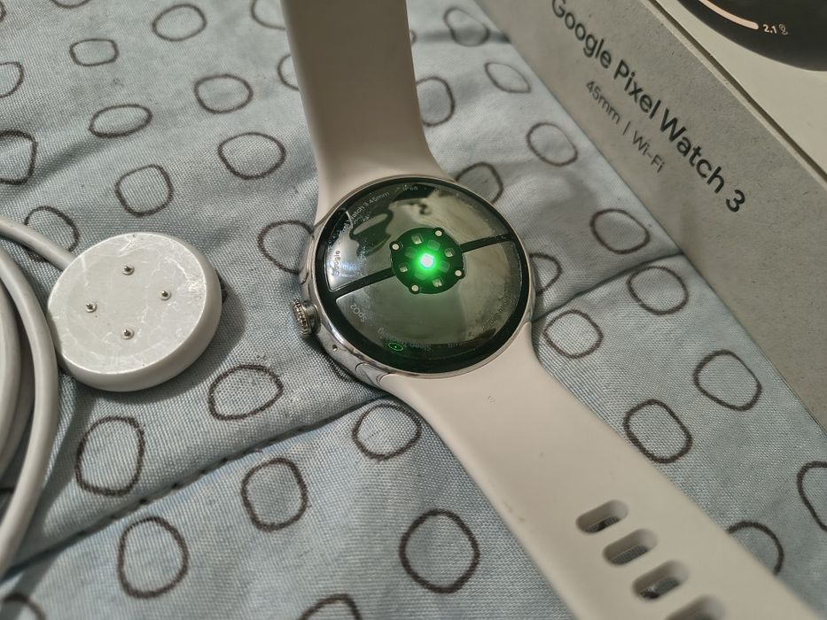 Troco/Vendo Google Pixel Watch 3 45mm com fatura e garantia!