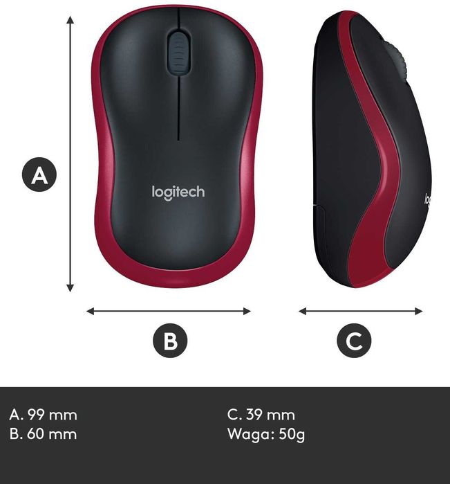 Mysz bezprzewodowa Logitech M185