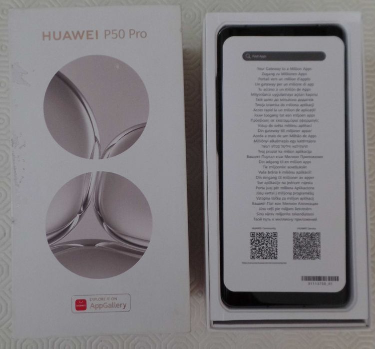 Vendo Huawei P50 Pro 256GB / 8GB RAM – Estado Impecável