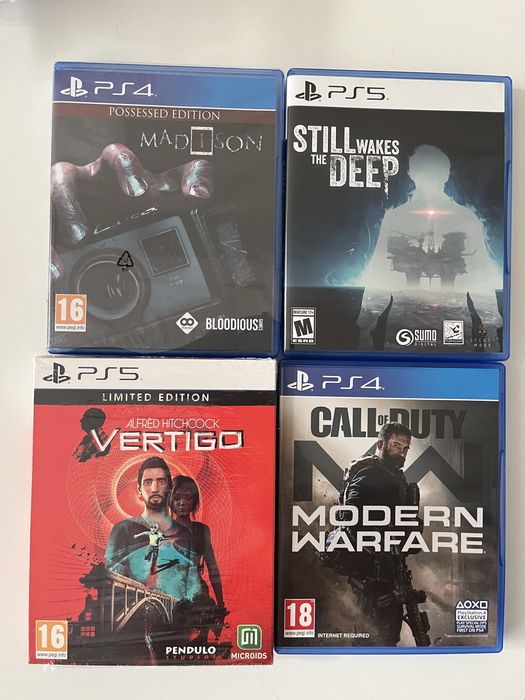 Копмплект ігри ps4/ps5 б/в