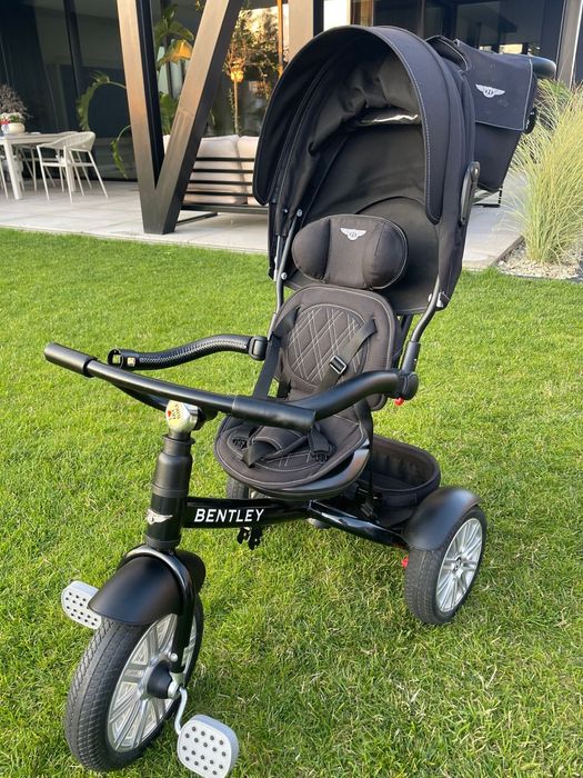 Bentley trójkołowy Rowerek 6 w 1 Black Edition