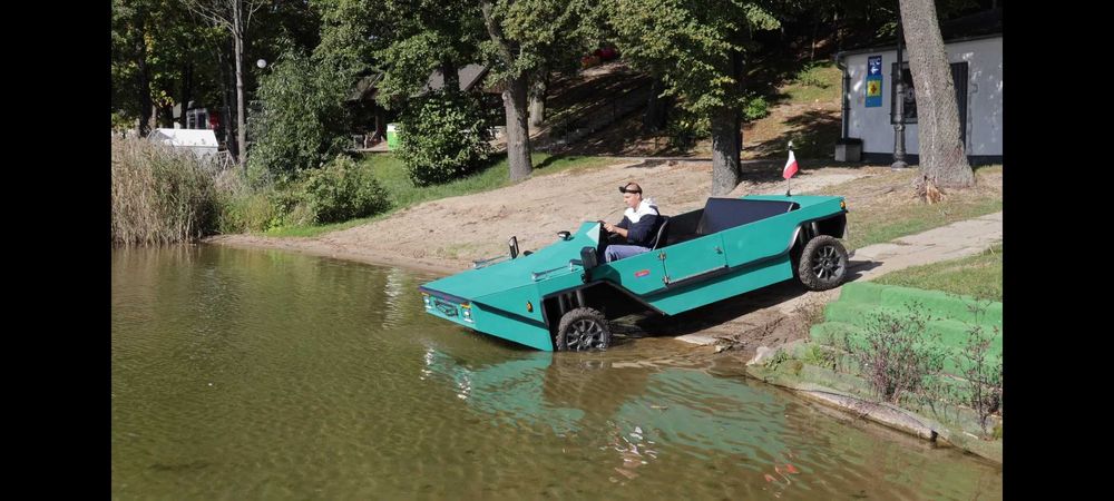 Amfibia 4x4 EV łódka samochód