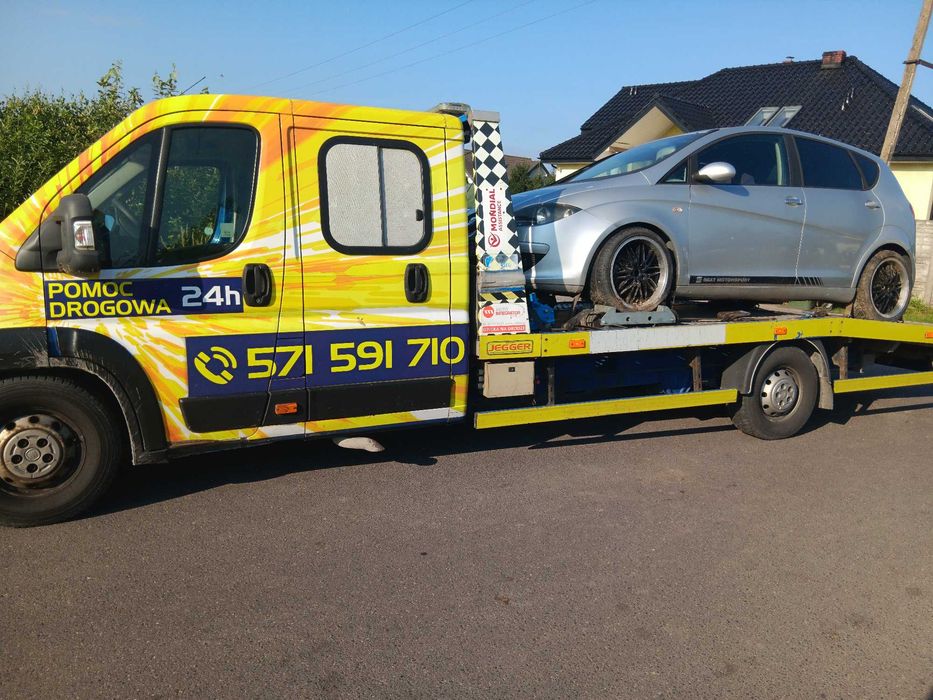 Pomoc Drogowa Toruń Łysomice 24H Laweta Autostrada A1 Lubicz