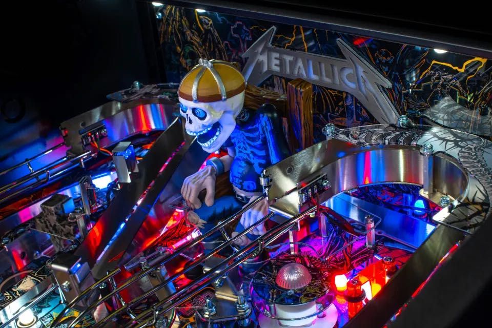 Flipper Fliper Pinball Metallica Remastered PREMIUM Stern - NOWY