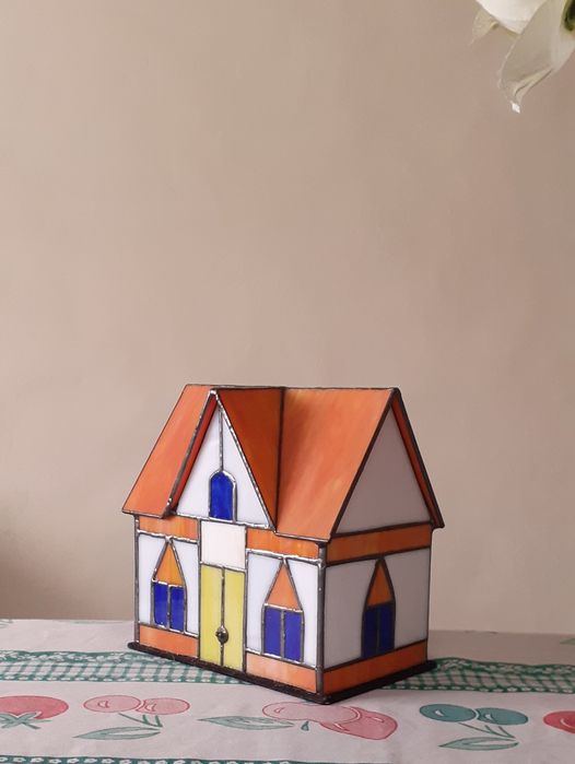 Casinha de Natal com luz