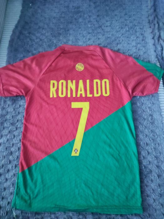 Koszulka piłkarska Cristiano Ronaldo 7 Portugalia rozmiar 164