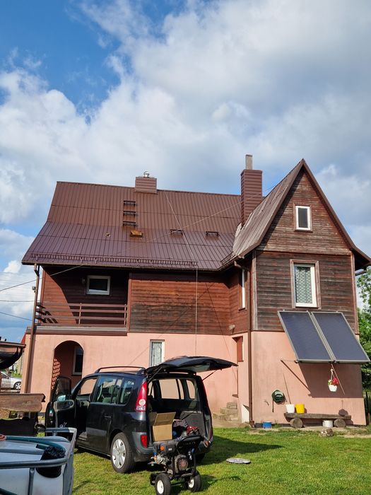 Malowanie dachów, Mycie elewacji, Mycie kostki brukowej.