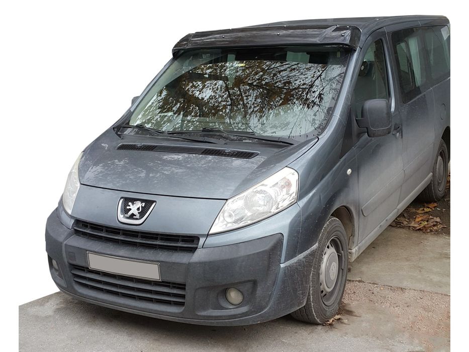 Peugeot Expert 2007-2016 Козирок на лобове скло (, 5мм)