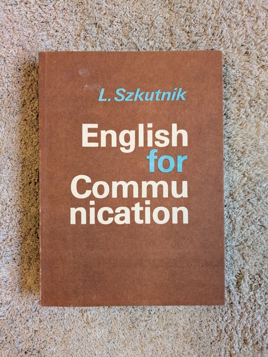 English for communication Leszek Szkutnik książka do nauki j. angielsk