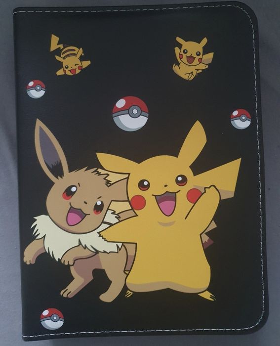 Skórzany album + karty pokemon