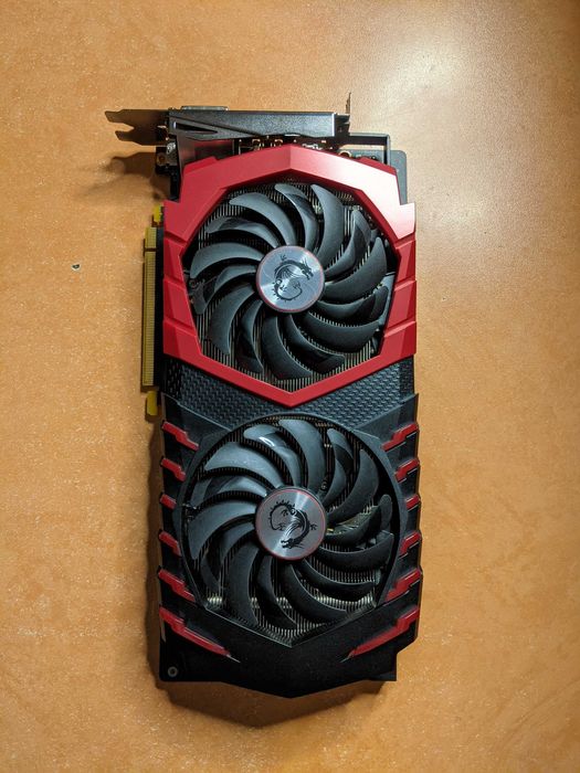Робоча MSI GeForce GTX 1060 GAMING X 6GB, Пломба