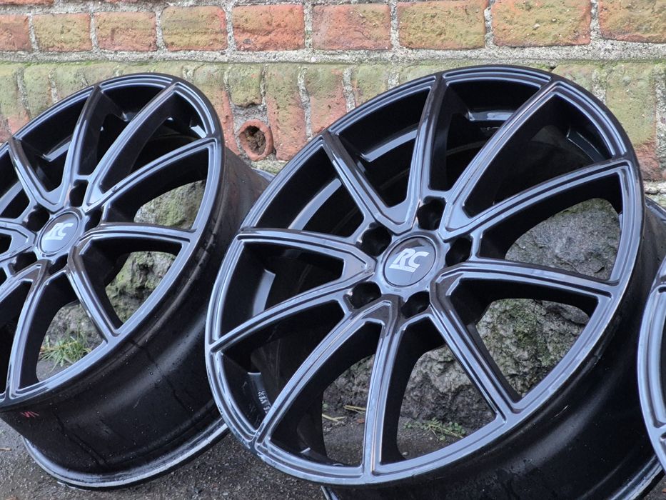 Alufelgi 18" RC 5x112 czarne Audi Volkswagen Skoda Seat +Gratis