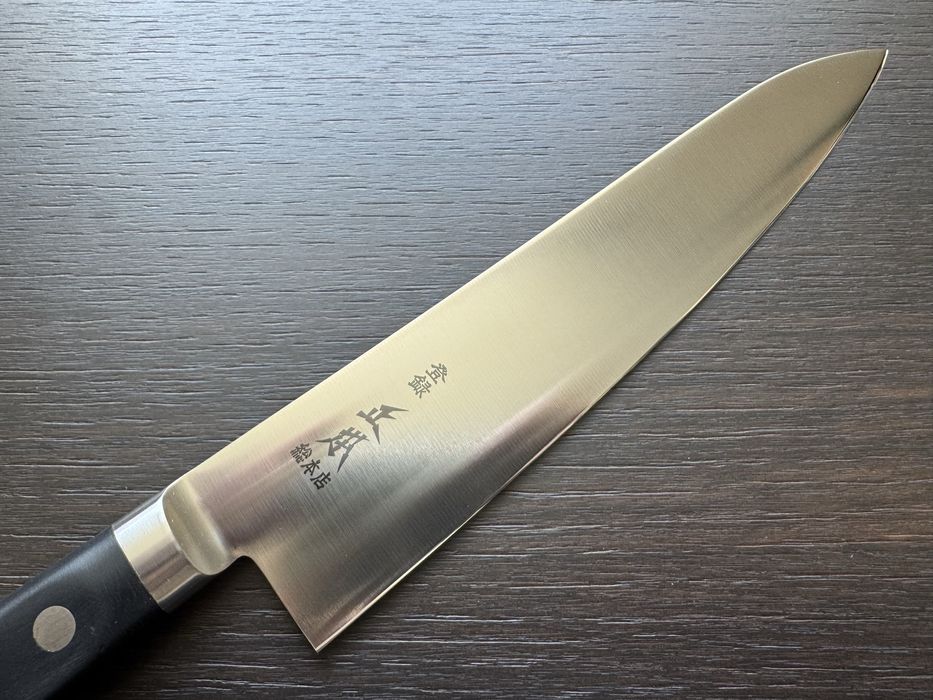 Японський професійний кухонний шеф-ніж Masamoto VG