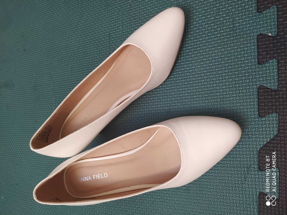 Anna field czółenka r. 37 buty ślubne jak nowe