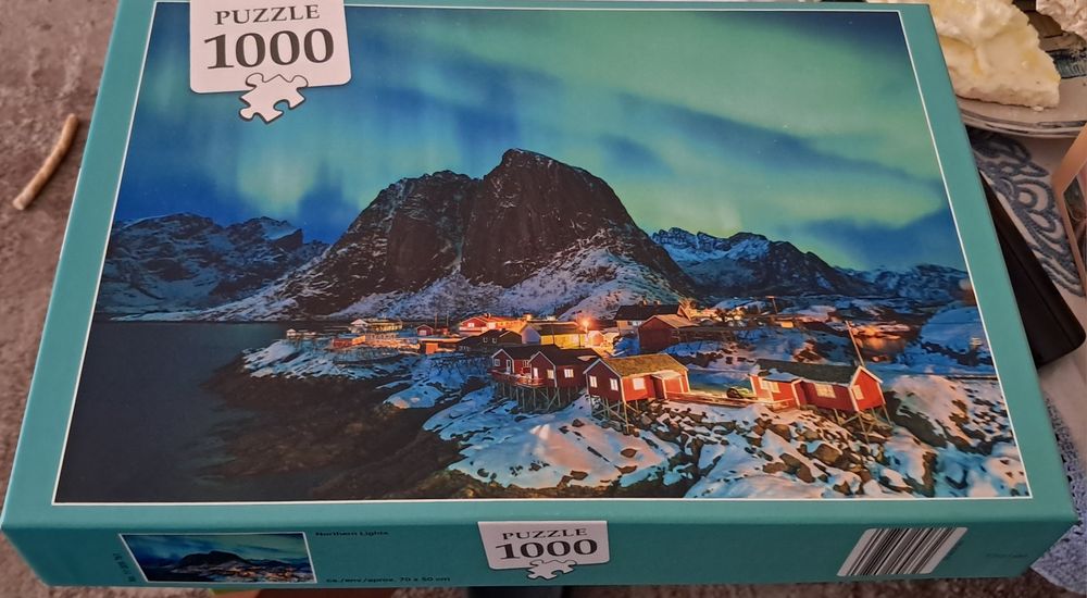 Puzzle de 1000 Peças -  Aurora Boreal