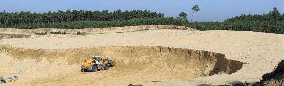 Piasek, Żwir płukany 0-2 mm, 0-4 mm ostry, Pospółka, Piach zwykły