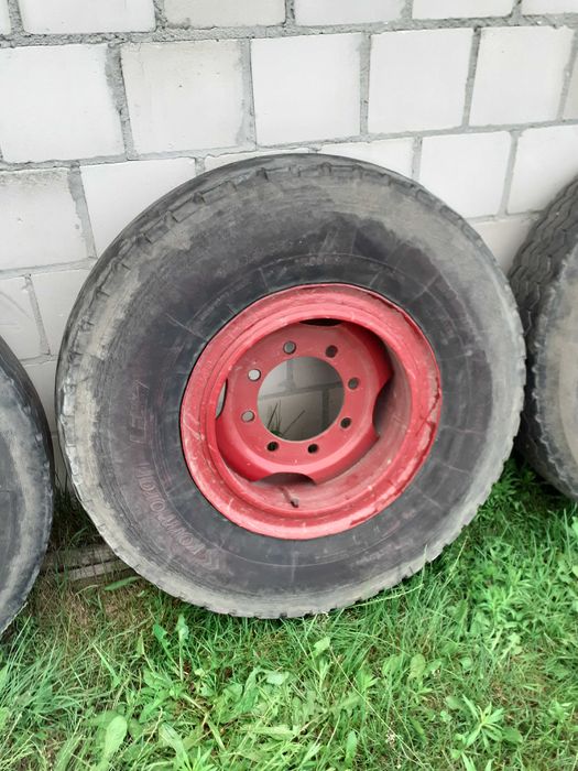Koła felgi opony 12.00 R20 przyczepa HL 8011