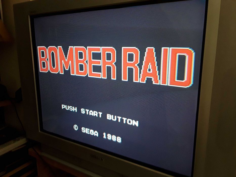 Jogo Sega Master System Bomber Raid só cartucho