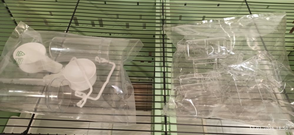 Klatka 2GR typ 421 zielona 90/40/40. 2 sztuki