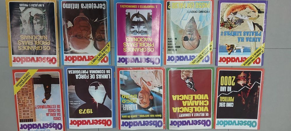 Revistas Observador (anos 60 e 70)