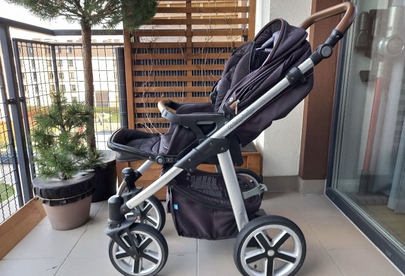 Wozek Baby Design Dotty 2w1+akcesoria