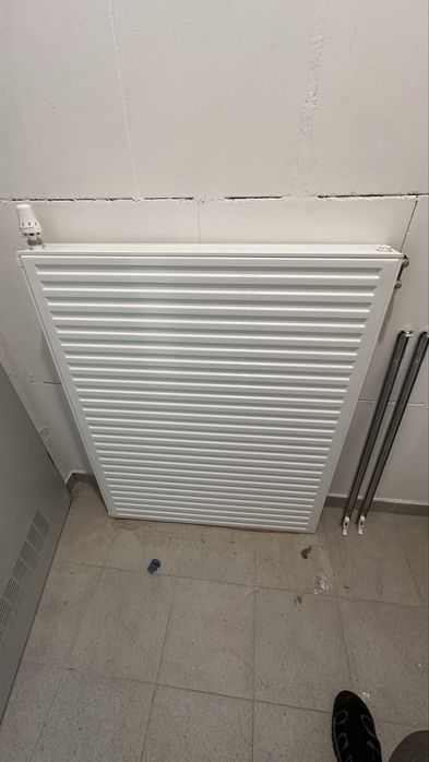 Grzejnik stalowy biały 112 x 90 x 10