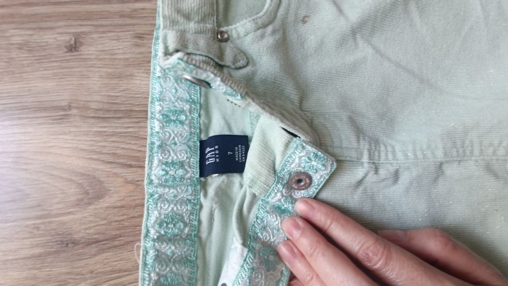 Spodnie i spódniczka H&M gap 134/128
