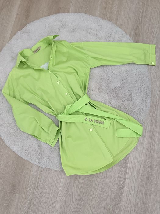 Koszula limonkowa OlaVoga