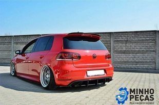 Spoiler Mala Golf 6 GTI Preto Brilho